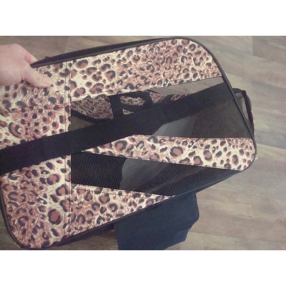 DOG CARRIER PURSE 18X12X12 PET TRAVEL Purse  BAG‎ HANDBAG TOTE HAND VINTAGE BP1